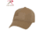 Rothco U.S. Flag Low Profile Cap, Coyote Brown, 99882-CoyoteBrown