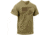 Rothco US Flag / USMC Eagle, Globe, &amp; Anchor T Shirt, Coyote Brown, Medium, 54280-CoyoteBrown-M