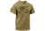 Rothco US Flag / USMC Eagle, Globe, &amp; Anchor T Shirt, Coyote Brown, Medium, 54280-CoyoteBrown-M