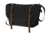 Rothco Vintage Canvas Explorer Shoulder Bag w/ Leather Accents, Black, 9684-Black