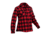Rothco Womens Plaid Flannel Shirt, Red/Black, Small, 55739-RedBlack-S