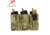 Rothco MOLLE Triple Kangaroo Rifle and Pistol Magazine Pouch, MultiCam, 41010-MultiCam
