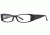 Rough Justice RJ Shattered SERJ SHAT00 Single Vision Prescription Eyeglasses - Black SERJ SHAT005225 BK