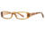 Rough Justice RJ Vixen SERJ VIXE00 Single Vision Prescription Eyeglasses - Bronze SERJ VIXE004830 BN