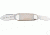 Rough Rider Baby Sunfish Fold Knife, SS spear and pen blade, White smooth bone handle RR139