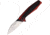Rough Rider Linerlock A/O Black/Red