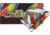 Rough Rider Lollipop Series Swayback Knife, 3.75in Closed, Mirror Stainless Wharncliffe/Twin Pen Blades, Multi Plastic Handle, RR2468 KC07S