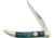 Rough Rider Toothpick Blue Smooth Bone Folding Knife, Mirror finish stainless clip blade, Blue smooth bone handle, KC013 BLUE SMOOTH BONE