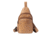 Rounded Concealed Carry Unisex Taylor Sling Leather Backpack By Lady Conceal, LCL-142-SLG-PLM