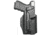 Rounded Glock 17 19 19X 22 23 31 32 34 35 45 Gen 1-5 With Tlr-1 Iwb Kydex Holster, GLK-1917TLR1-BK-LH-VAR