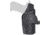 Rounded OWB Paddle Holster, H&amp;K 45 , Left Hand, Black, HKH-HK45-BK-LH-OWBPDL
