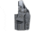 Rounded IWB Kydex Holster for Kel-Tec PR57, Left Hand, Black, KTC-PR57-BK-LH-VAR