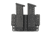 Rounded Owb Kydex Double Magazine Duty Holster, RG-45ACP-DS-CF-DBLDUTYMAG