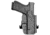 Rounded Paddle Holster Fits: Glock 22 Gen 5-6 Optic Ready, GLK-22G5-BK-RH-OWBPDL