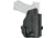 Rounded GLKG4348TLR7CFRHOWBPDL Paddle Holster OWB Black Carbon Fiber Kydex