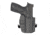 Rounded Smith &amp; Wesson M&amp;P Shield X Paddle Holster Optic Ready, SWN-SHIELDX-BK-LH-OWBPDL