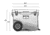 RovR Products RollR 60 Cooler w/ Wagon Bin, Moss, 852490007713
