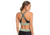 Roxy Fitness Pt Crop Top Bra - Women's, True Black Beetle Stripes, Medium, ERJX303976-KVJ5-M