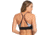 Roxy Fitness Pt Crop Top Bra - Women's, True Black S Full Bicolys, Medium, ERJX303976-KVJ2-M
