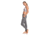 Roxy Welcome To Accapulco Medium Support Sports Bra - Womens, Charcoal Heather Darwin, Large, ERJKT03619-SZCH-L