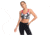 Roxy Welcome To Accapulco Medium Support Sports Bra - Womens, True Black Story Of, Medium, ERJKT03619-XKKW-M