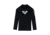 Roxy Whole Hearted Long Sleeve Rashguard - Girls, Anthracite, 10/Medium, ERGWR03182-KVJ0-10/M