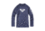 Roxy Whole Hearted Long Sleeve Rashguard - Girls, Mood Indigo, 10/Medium, ERGWR03182-BSP0-10/M