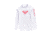 Roxy Whole Hearted Long Sleeve Rashguard - Girl's, White, 8/Small, ERGWR03182-WBB0-8/S
