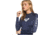 Roxy Wholehearted Long Sleeve Rashguard - Womens, Mood Indigo, Medium, ERJWR03408-BSP0-M