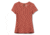Royal Robbins Amp Lite S/S Tee - Womens, Baked Clay Htr, Large, Y311029-911-L