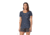 Royal Robbins Amp Lite S/S Tee - Womens, Navy Htr, Large, Y311029-760-L