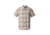 Royal Robbins Mid-Coat Seersucker Plaid Men's Short Sleeve Shirt, Falcon Plaid, XXL 71920-FALCON-XXL
