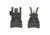 A.R.M.S., Inc. Picatinn Polymer Top Mounted Deployable Front and Rear Sight, Black, ARMS71LF-R