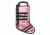 Ruck Up Tactical Stocking w/MOLLE,17.5x11in,Pink Camo RUXMTSPC