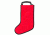 Ruck Up Tactical Stocking w/MOLLE,17.5x11in, Christmas Red RUXMTSR