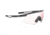 Rudy Project North America Turbolence Charcoal Matte, Turbolence Charcoal Matte With ImpactX Photochromic 2 Laser Red Lenses, SP898938-N000
