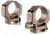 Ruff's Precision Manufacturing 34mm Riflescope Rings w/Co-Linear Bubble Level, High - 1.25in, Set of 2, Flat Dark Earth, CLR-34125-FDE