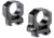 Ruffs Precision Manufacturing Precision Co-Linear Bubble Level 30mm Riflescope Ring, High - 1.25, Set of 2, Black, CLR-30125