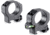Ruffs Precision Manufacturing Precision Co-Linear Bubble Level 30mm Riflescope Ring, Medium- 1, Set of 2, Black, CLR-30100