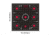 Ruger 10/22 Splash Reactive Adhesive Paper Target Kit, Sight-In Grid, 12.5in Square, 5-Targets Per Pack, 27991