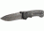 Ruger ALL-CYLINDERS +P Drop Point Locking Liner Folding Knife with Thumb Stud, Black, R2003K