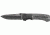 Ruger ALL-CYLINDERS +P Drop Point Locking Liner Folding Knife with Thumb Stud, Black, R2003K