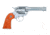 Ruger Bisley Revolver, .22 Long Rifle, 4.625 in barrel, stainless steel frame, rosewood grip, revolving chamber, ramp front, fixed rear, 6 round cylinder, BY-22-4625-1-FRRMPG