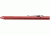Ruger Bolt Action Pencil, Stainless Steel, Red, R3402