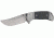 Ruger HOLLOW-POINT Folding Knife with Frame Lock, Black, R2302