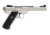 Ruger Mark III Target Pistol, .22 Long Rifle, 5.5 in barrel, stainless steel frame, black synthetic grip, blowback operated semi-auto, fixed front, adjustable rear, stainless steel bull barrel, 10 round magazine, Mark III TG2255-1-FRRMPG