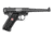 Ruger Mark IV Standard Pistol, .22 Long Rifle, 6 in barrel, aluminum frame, black checkered plastic grip, blowback operated semi-auto, fixed blade and notch, 10 round magazine, Mark IV STD6-1-FRRMPG