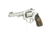 Ruger SP101 Revolver, .22 Long Rifle, 4.2in Barrel, X-Large, Adjustable, Stainless Frame, Rubber Grip, 8 Round Cylinder, 5765
