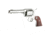Ruger Vaquero Revolver, .45 Long Colt, 4.62in Barrel, Fixed, Stainless Frame, Wood Grip, 6 Round Cylinder, KNV44