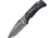 RUI Tacitcal Linerlock Black Folding Knife,3.75in,Drop Point, Black Handle RUI19669